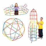 Plastic Straw Building Toy Set