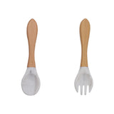 Wooden Spoon & Fork Set