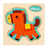 Wooden Animal Jigsaw Puzzles
